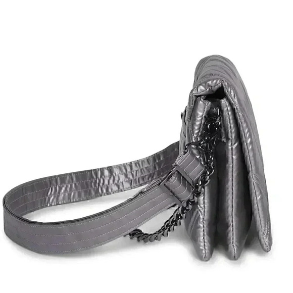 LUG Huddle Shoulder Bag / Purse/ Handbag - Metallic Pearl - Picture 3 of 15